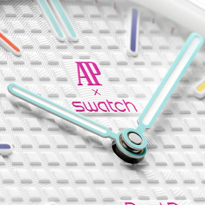 Swatch x Audemars Piguet AP Huit Blanc